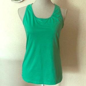 NEW BALANCE Bright Green Athletic Tank, Small